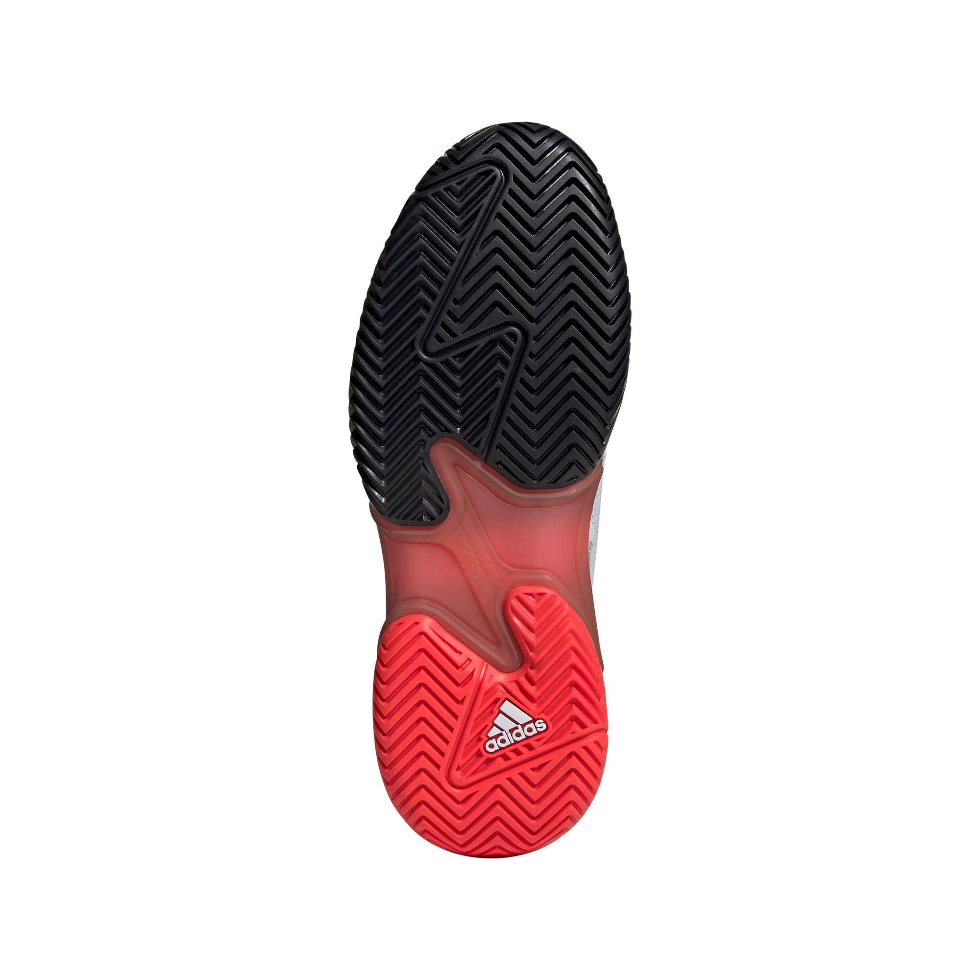 Adidas Barricade 13 Tennis Cloud White / Core Black / Lucid Red