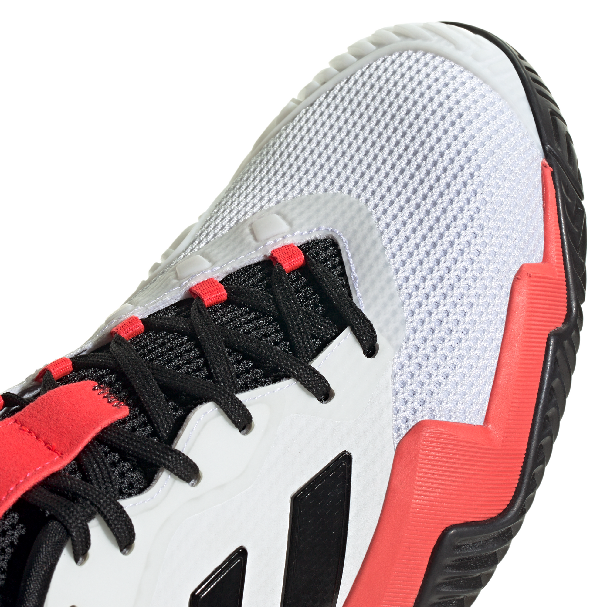 Adidas Barricade 13 Tennis Cloud White / Core Black / Lucid Red