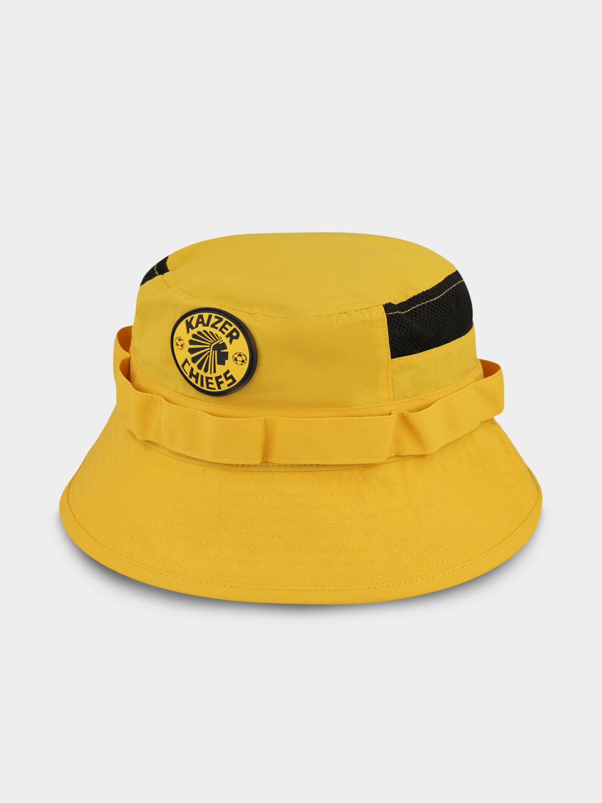 Kappa Kaizer Chiefs Kalo Yellow Cotton Bucket Hat – Stylish Sun Protection