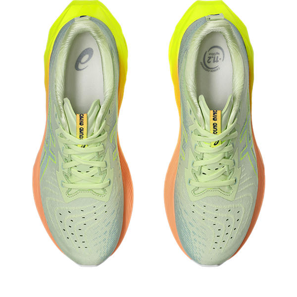 Asics Novablast 4 Cool Matcha/Safety Yellow