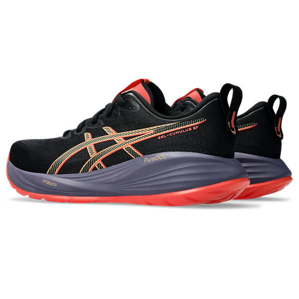 Asics Gel Cumulus 27 Black/Coral Reef