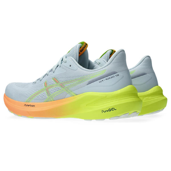 Asics GT 1000 13 Paris Cool Grey/Safety Yellow Women