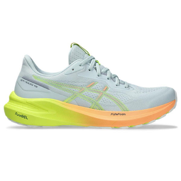 Asics GT 1000 13 Paris Cool Grey/Safety Yellow Women