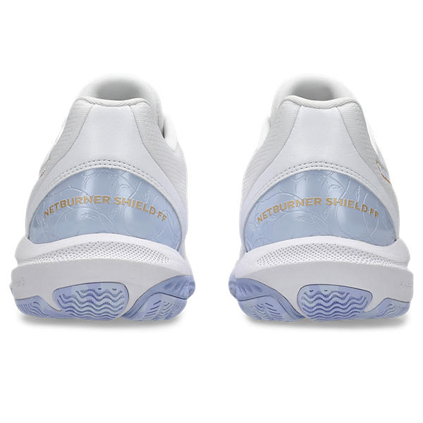 Asics Gel Netburner Shield FF White/Blue Fade