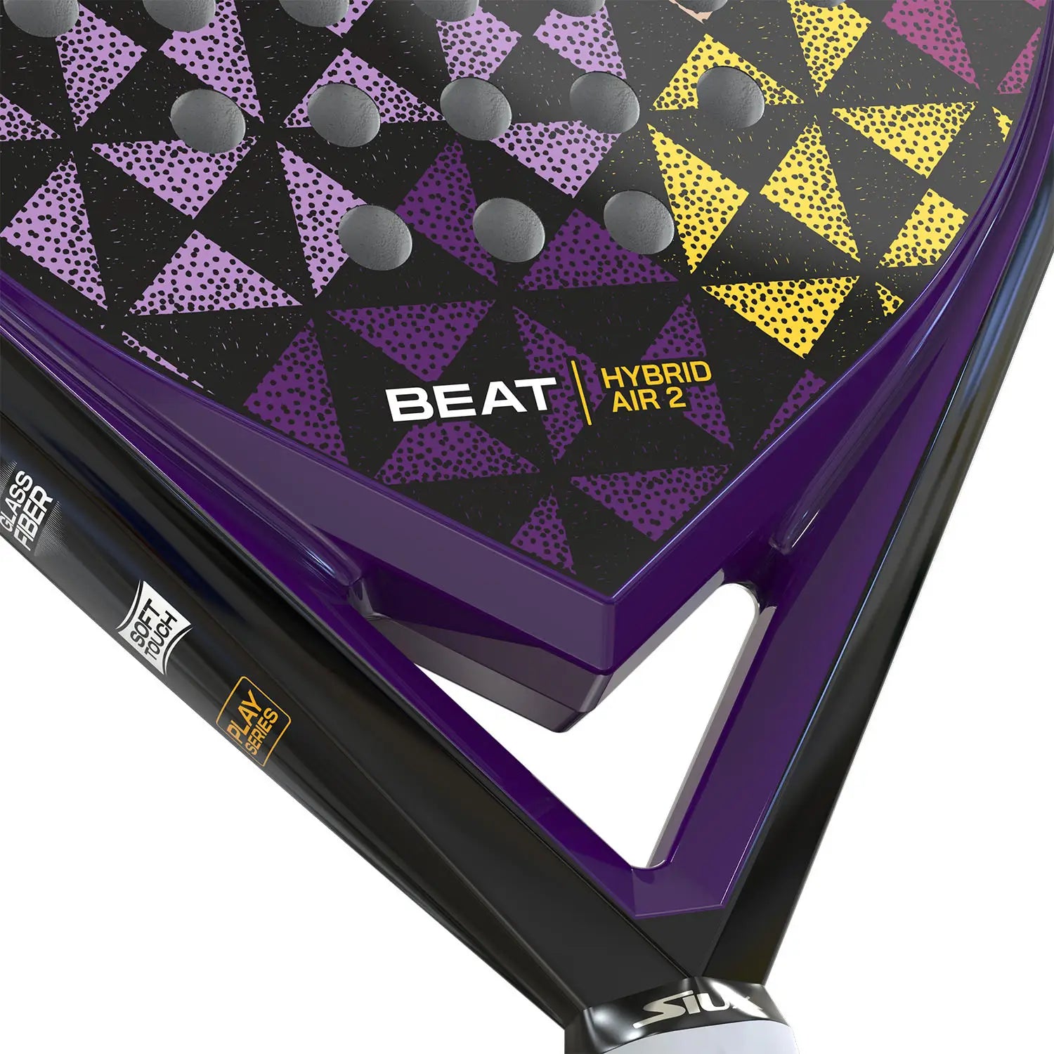 Siux Beat Hybrid Air 2 Padel Racket - Heart