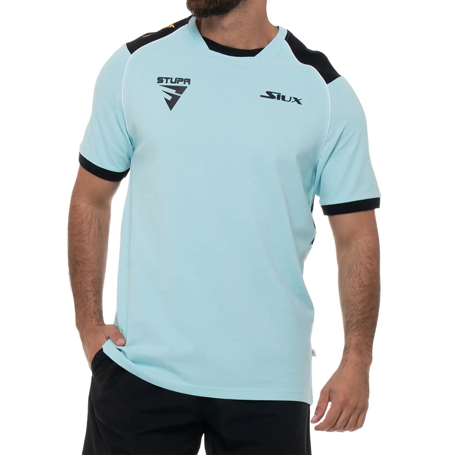 Siux Electra Stupa Cotton T-Shirt SS25 - Blue - Cover