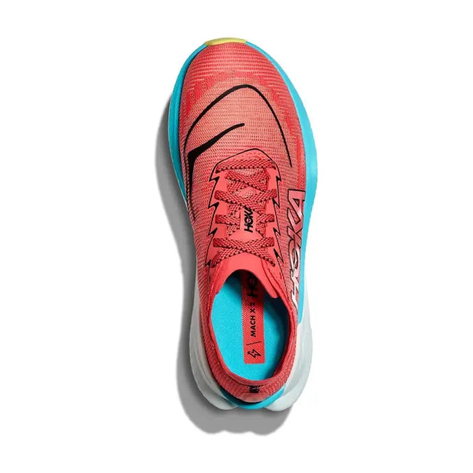 Hoka Mach X 2 Grapefruit / Electric Coral Men