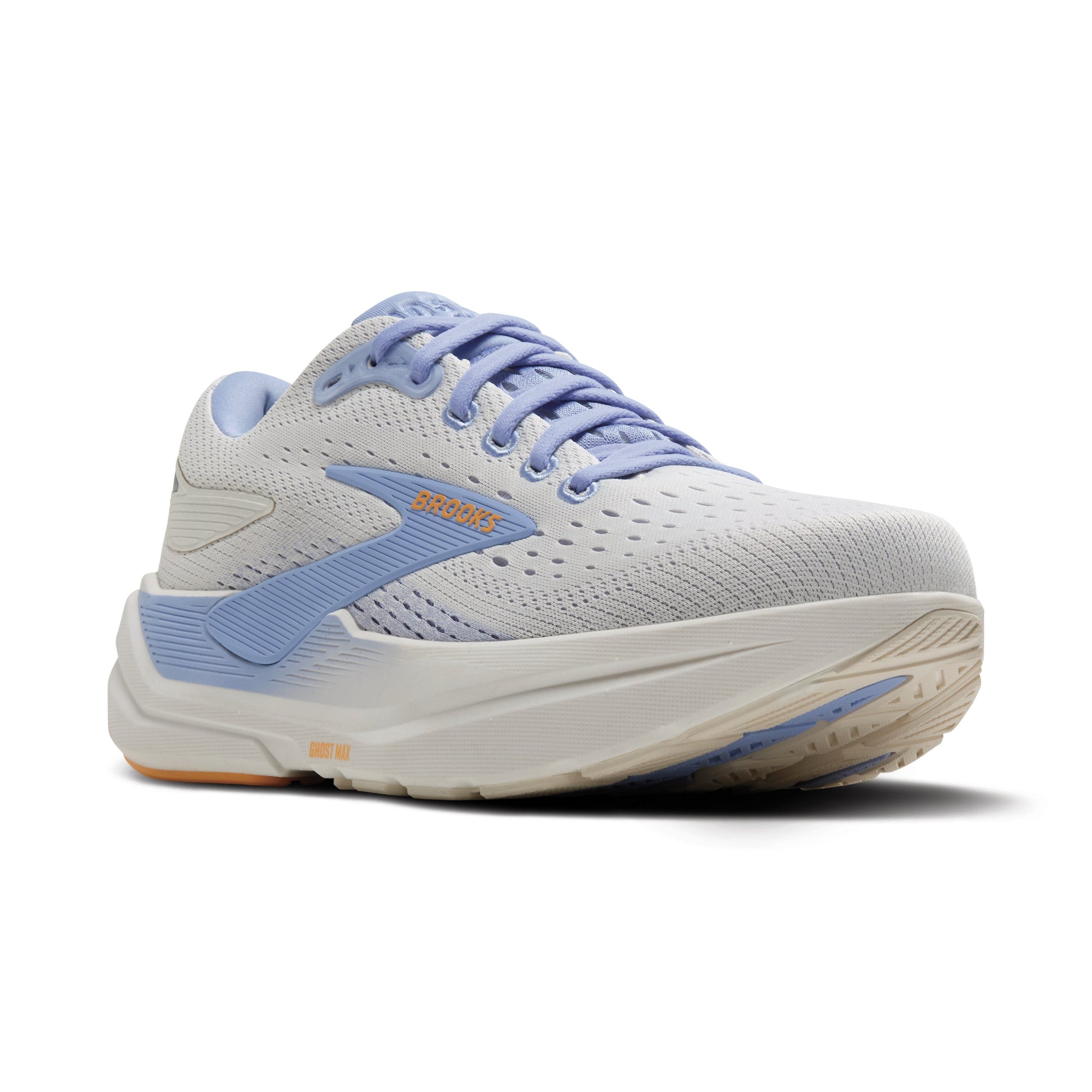 Brooks Ghost Max 3 Coconut/Blue Heron/Orange