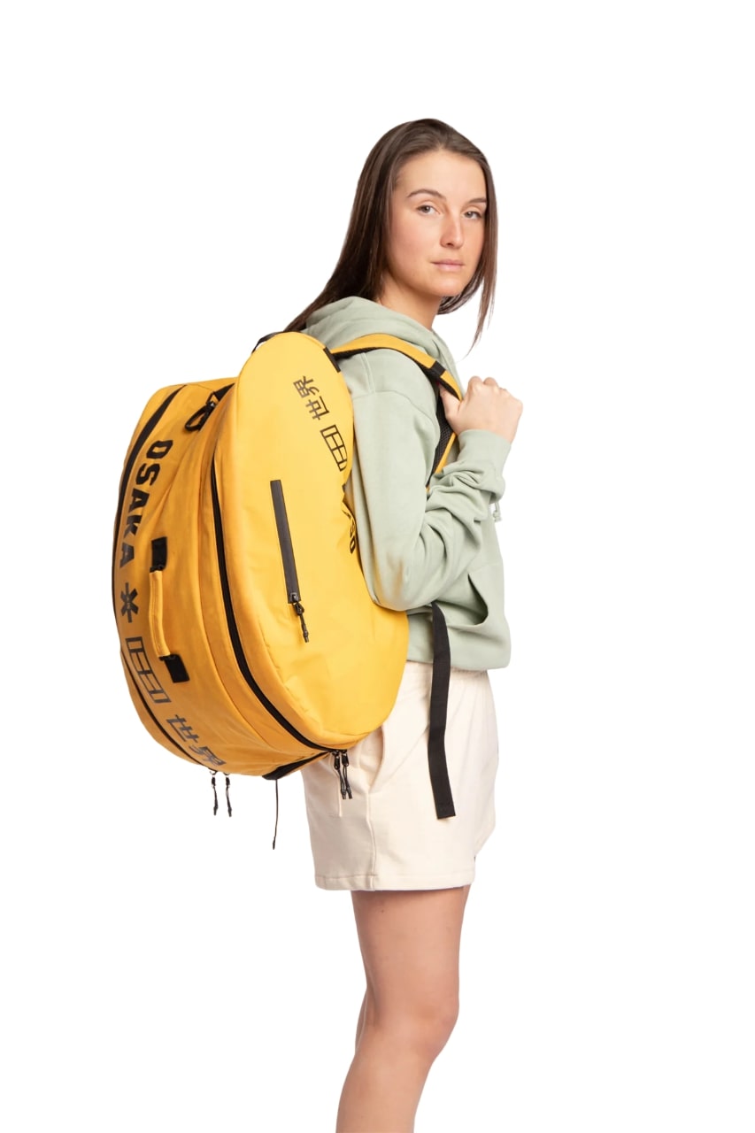 Osaka Pro Tour Padel Bag - Honey Comb-Back