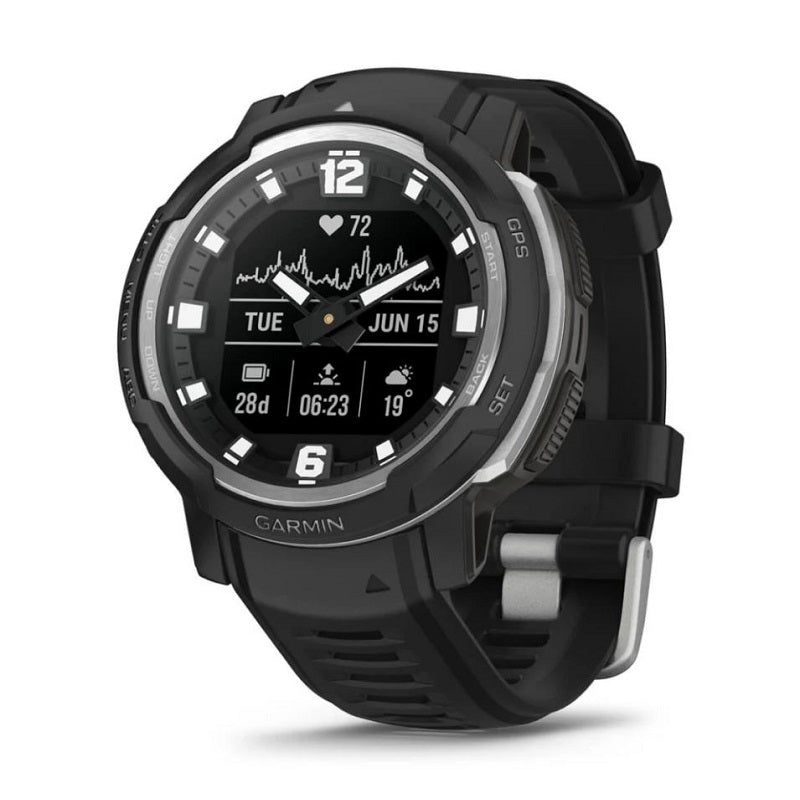 Garmin Instinct Crossover GPS Multisport Watch – Rugged Hybrid Smartwatch