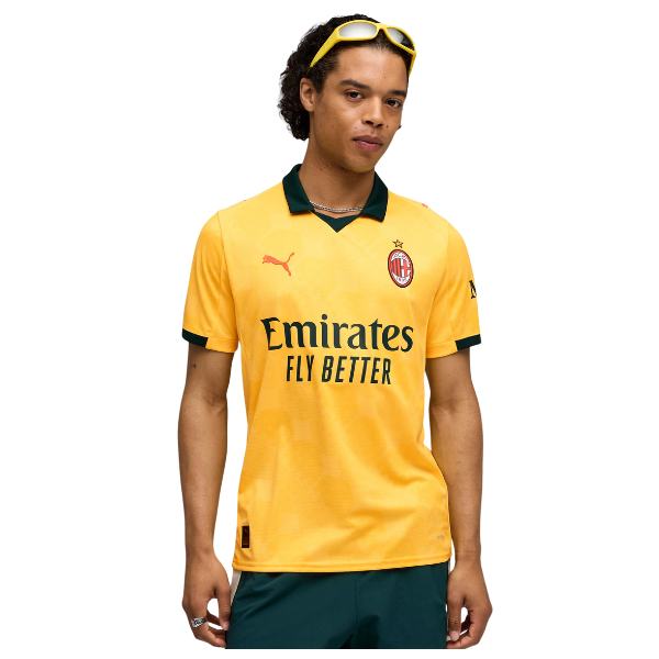 Puma AC Milan 25/26 Third Jersey Sunny Yellow/Dark Myrtle