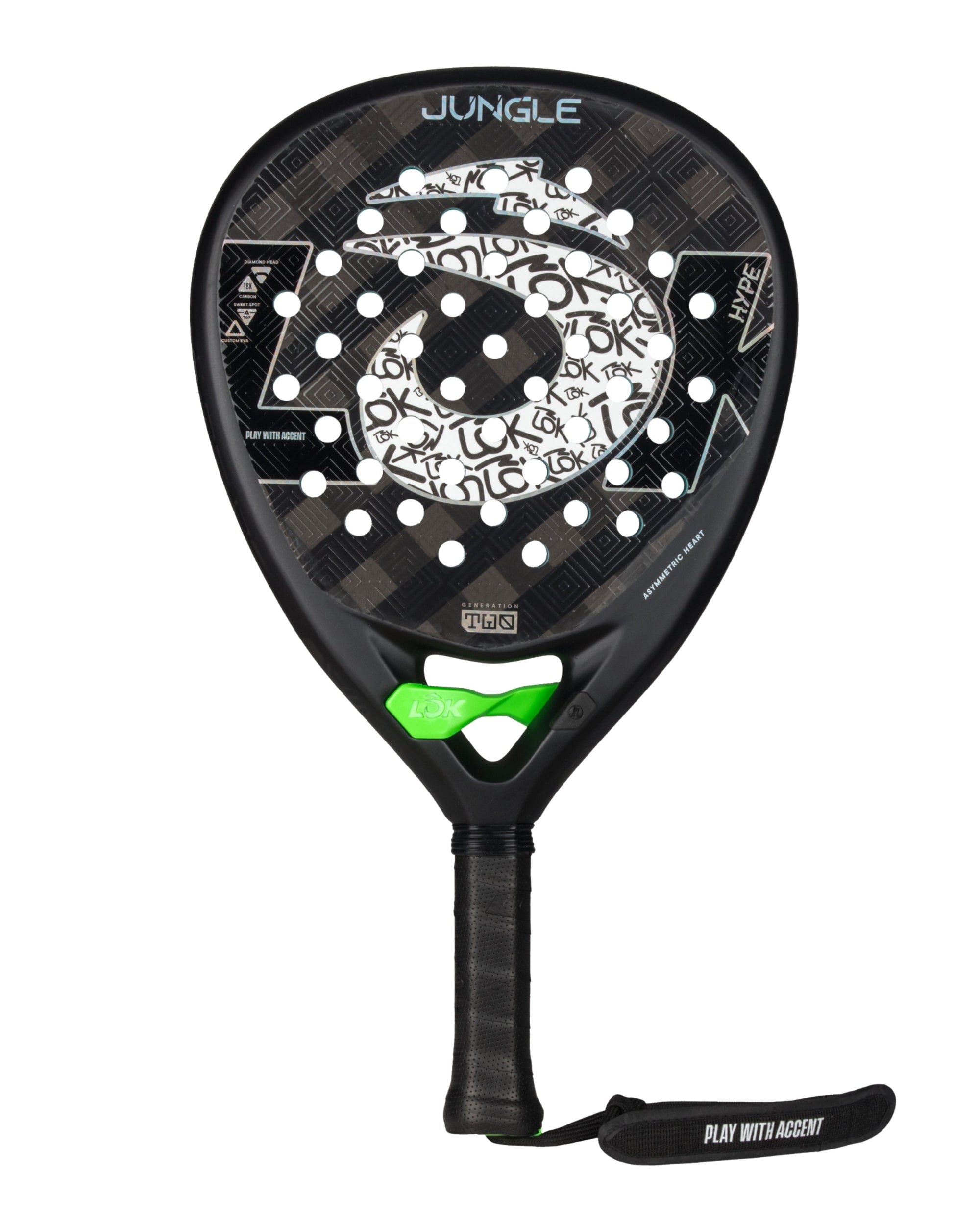 LOK Jungle Padel Racket - Cover
