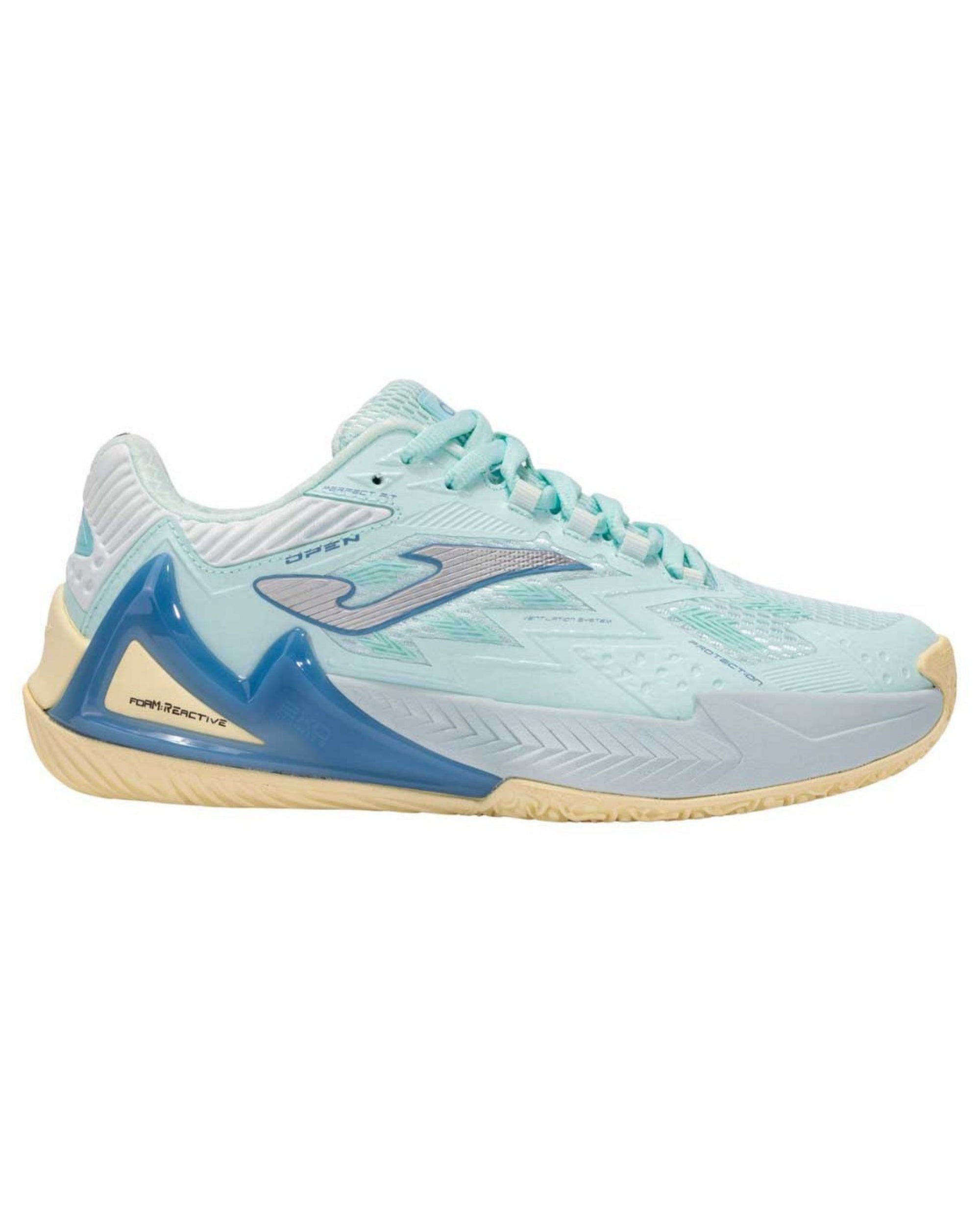 Joma OPEN Lady 2502 Padel Shoe - Sky Blue - Cover