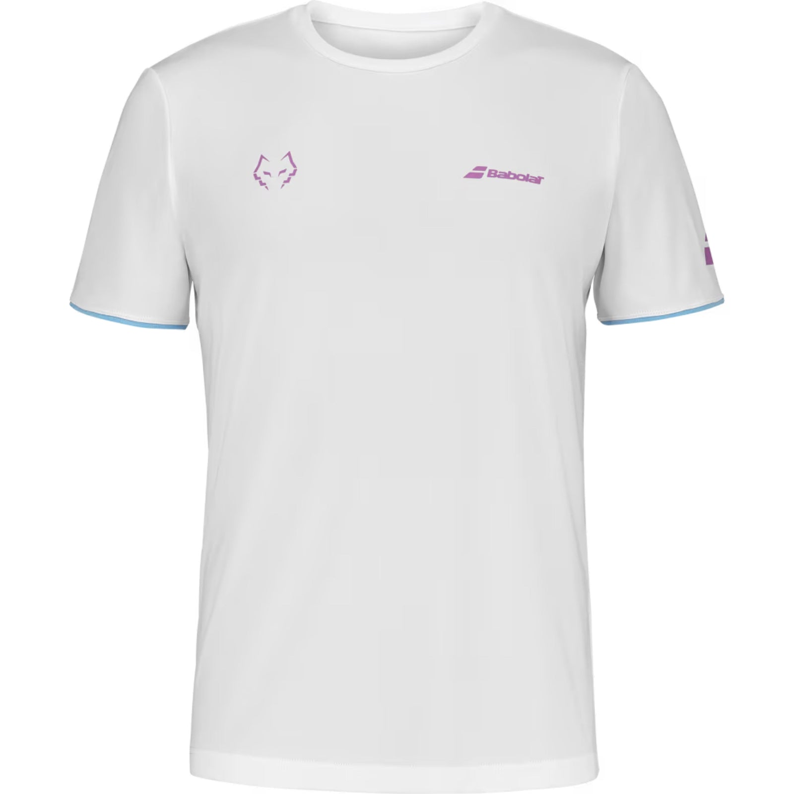 Babolat Crew Neck Tee Juan Lebron Edition - White - Cover