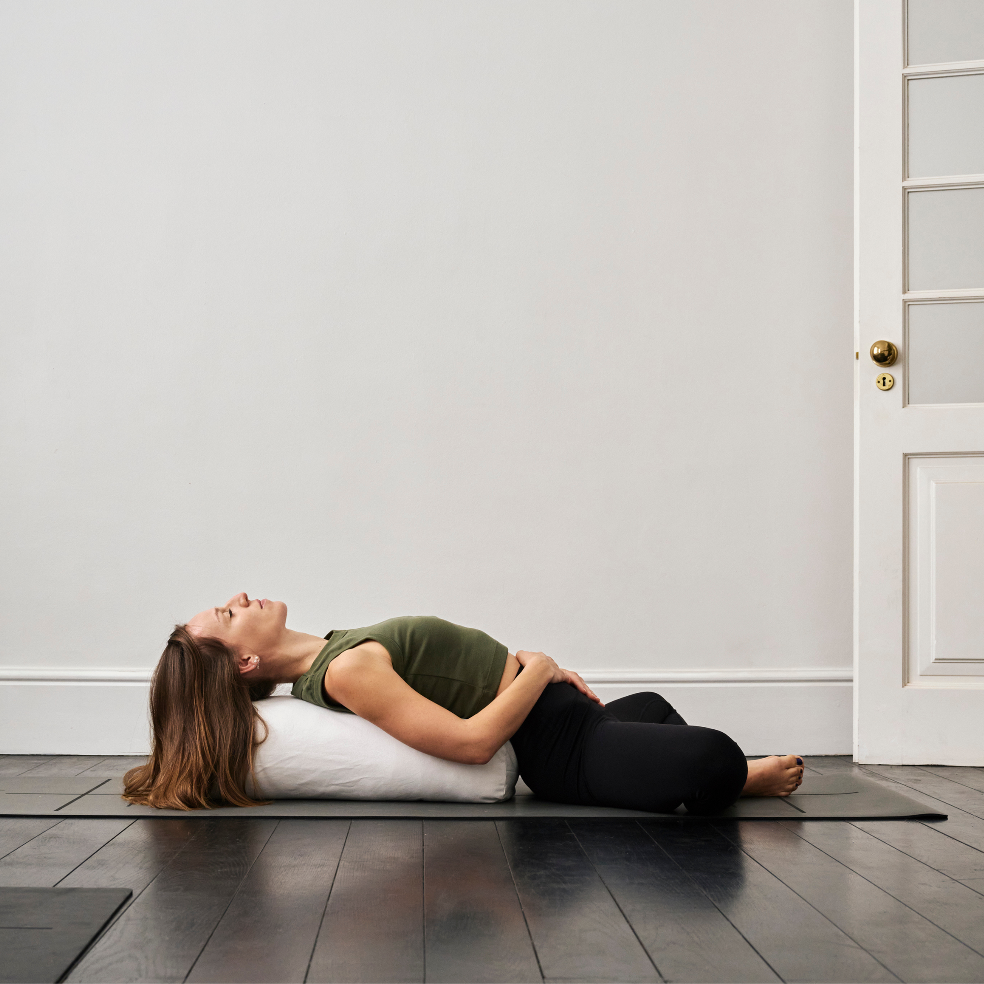 Yoga bolster  |  rectangle ~ Natural