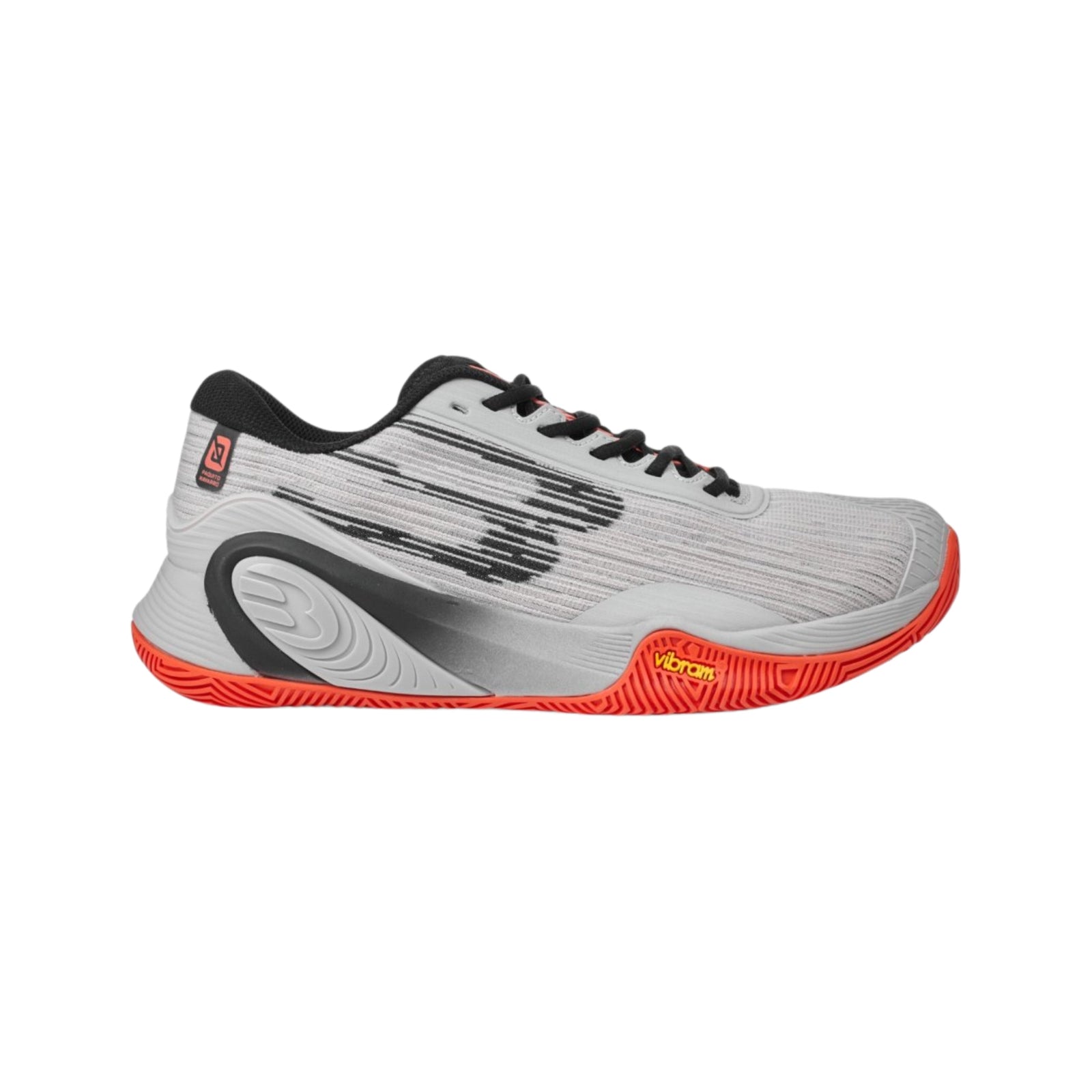 Bullpadel Hack Vibram 24V Padel Shoes - Light Grey - Cover