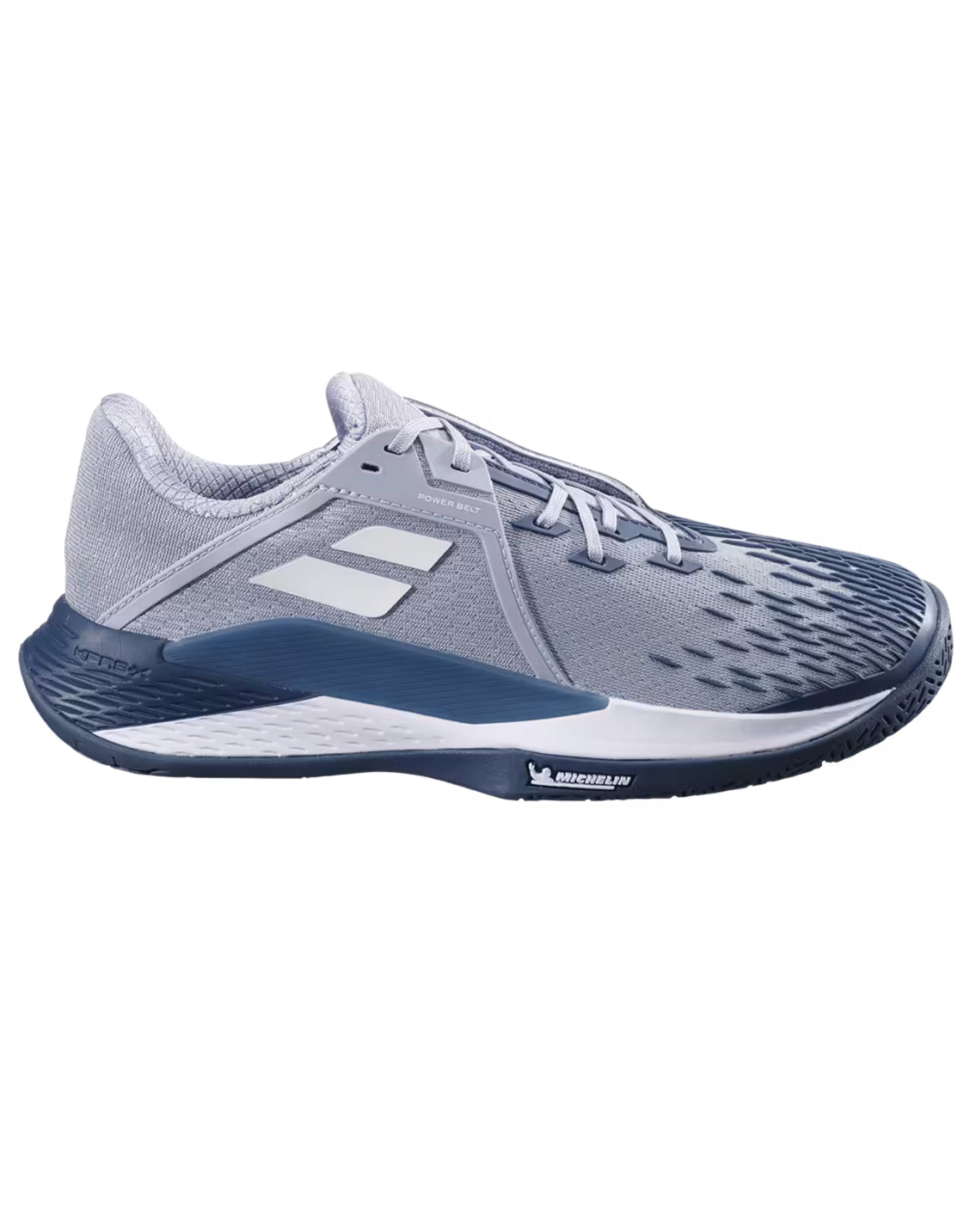 Babolat Propulse Fury 3 All Court Shoes - White/Grey - Cover