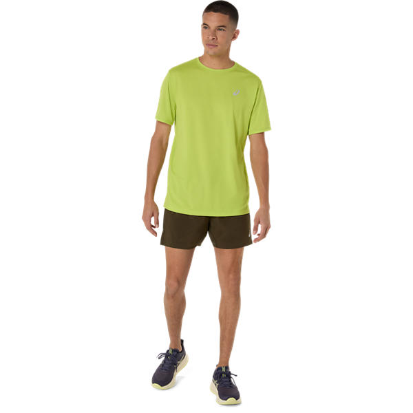Asics Core SS Top Neon Lime