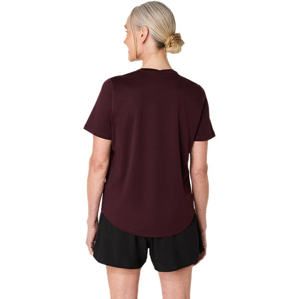Asics Core SS Top Dark Currant