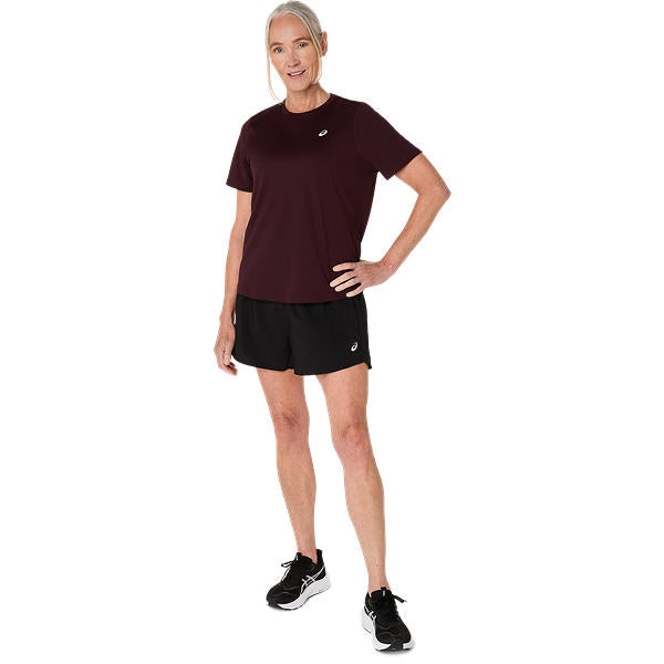 Asics Core SS Top Dark Currant