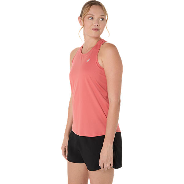 Asics Core Tank Dark Pink Clay