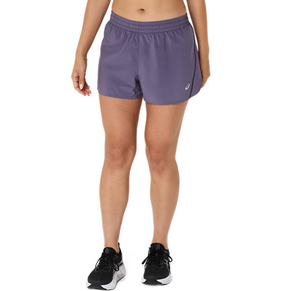 Asics Core Split Short Greyish Purple
