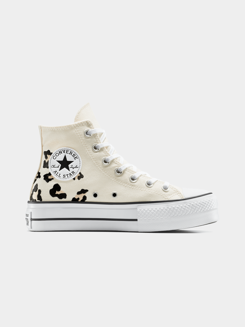 Converse Women's Chuck Taylor All Star Lift Platform Sneakers Egret/Dune