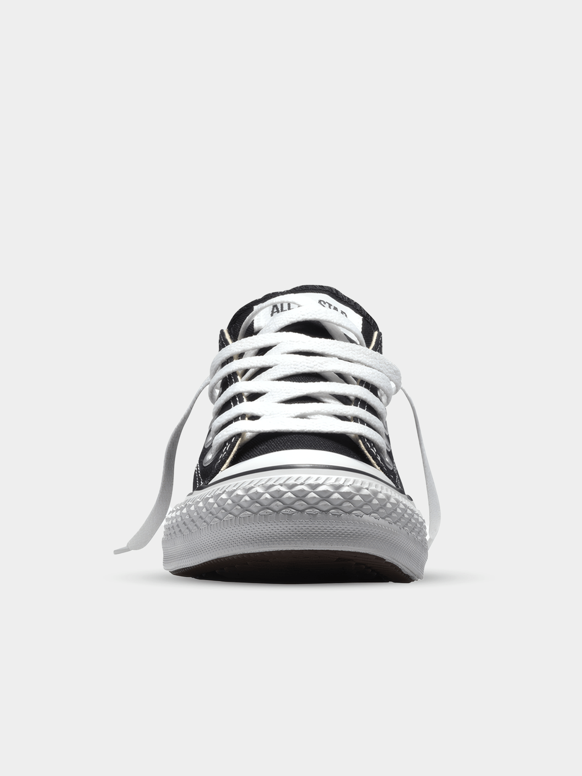 Classic Converse Men's Chuck Taylor All Star Low-Top Black White Canvas Sneakers