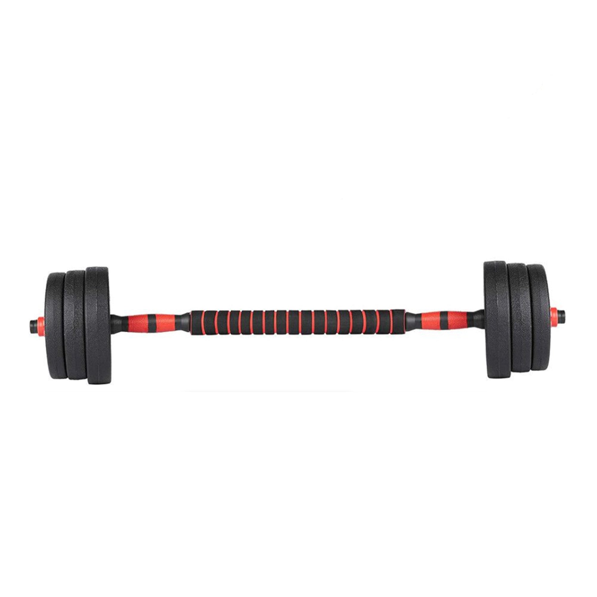 20KG VINYL BARBELL & DUMBBELL SET