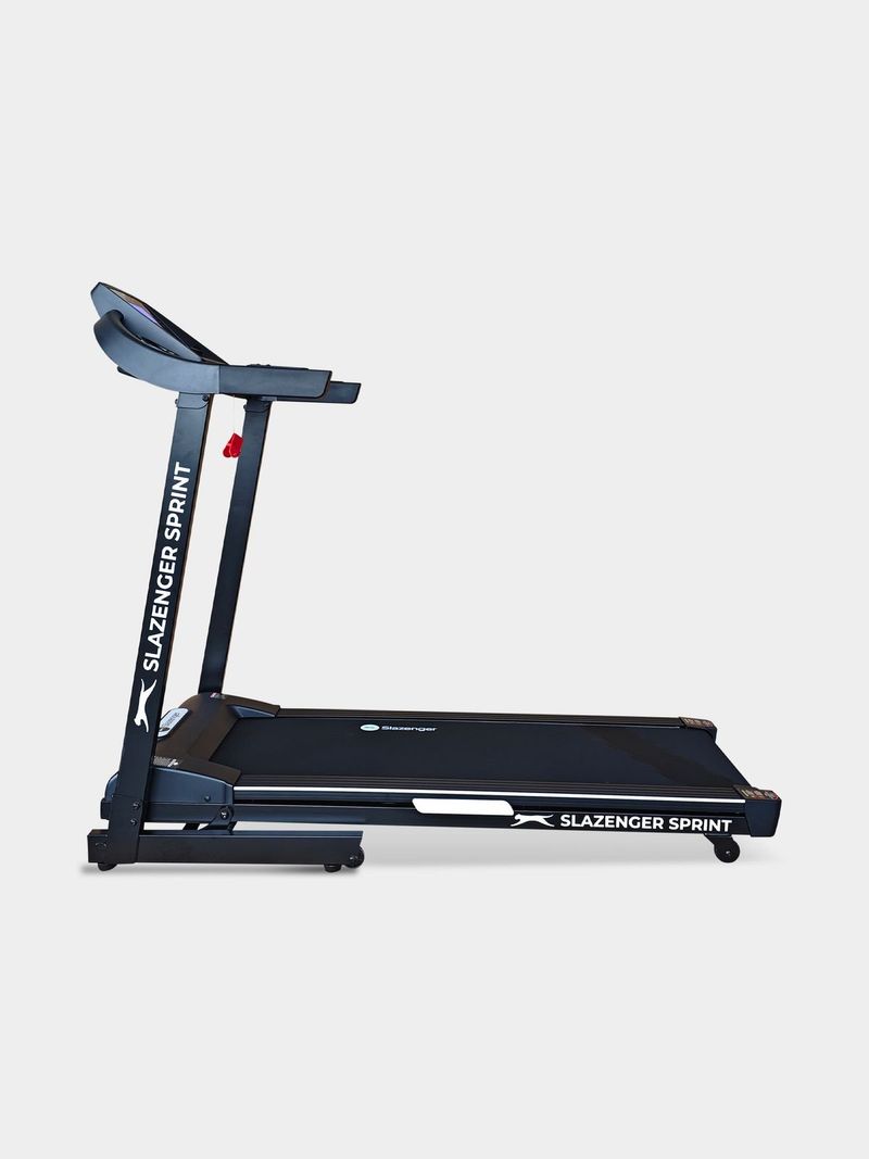 Slazenger Sprint Treadmill: 1.5 HP Motor, 15 Auto Incline, Folding Home Workout