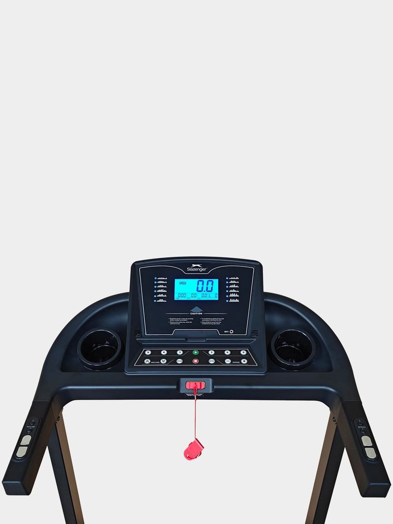Slazenger Sprint Treadmill: 1.5 HP Motor, 15 Auto Incline, Folding Home Workout