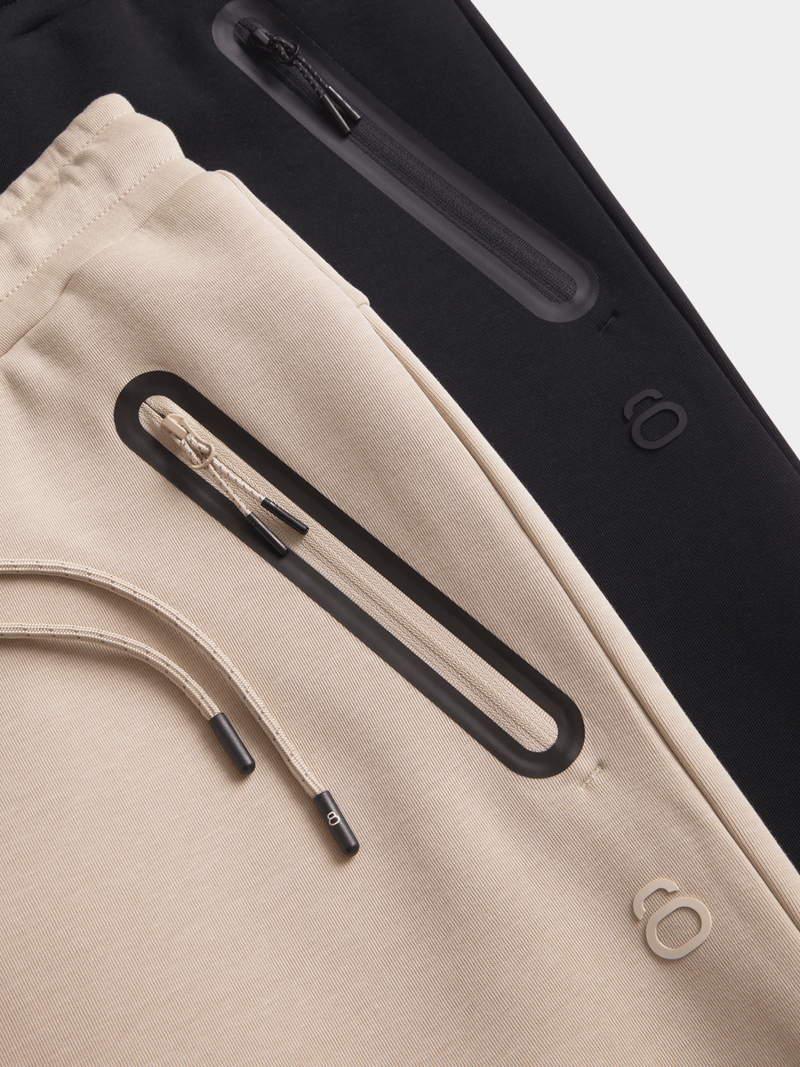 Men's Studio-Tech Stone Joggers: Stylish, Comfortable, Versatile with Side Poppers