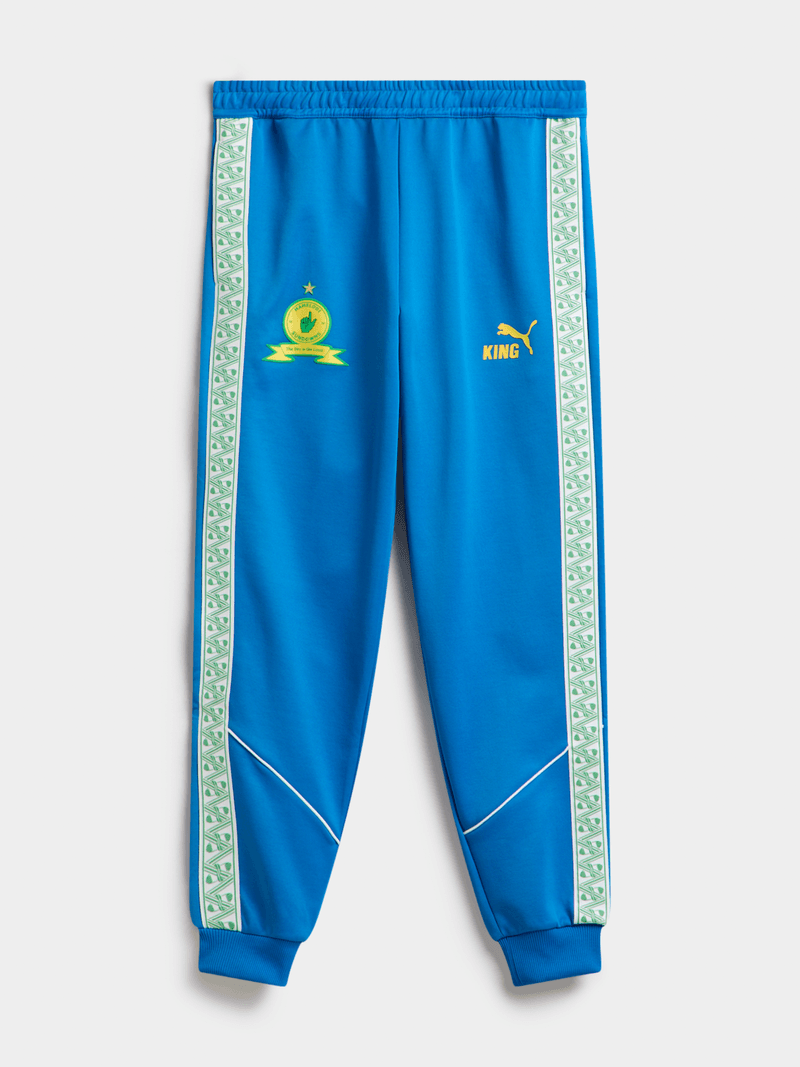 Puma Mamelodi Sundowns King Anthem Blue Track Pants - Lightweight, Streamlined Fit