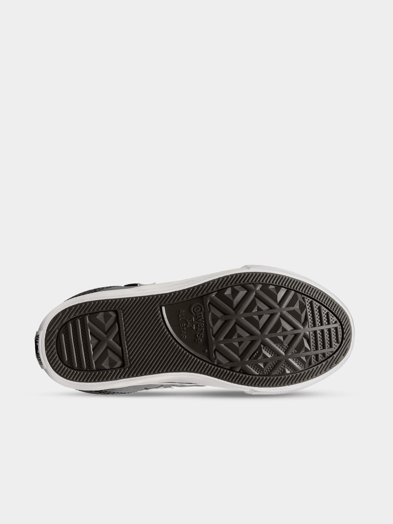 Converse Junior Pre-School Pro Blaze Leather Black/White Sneakers for Active Kids