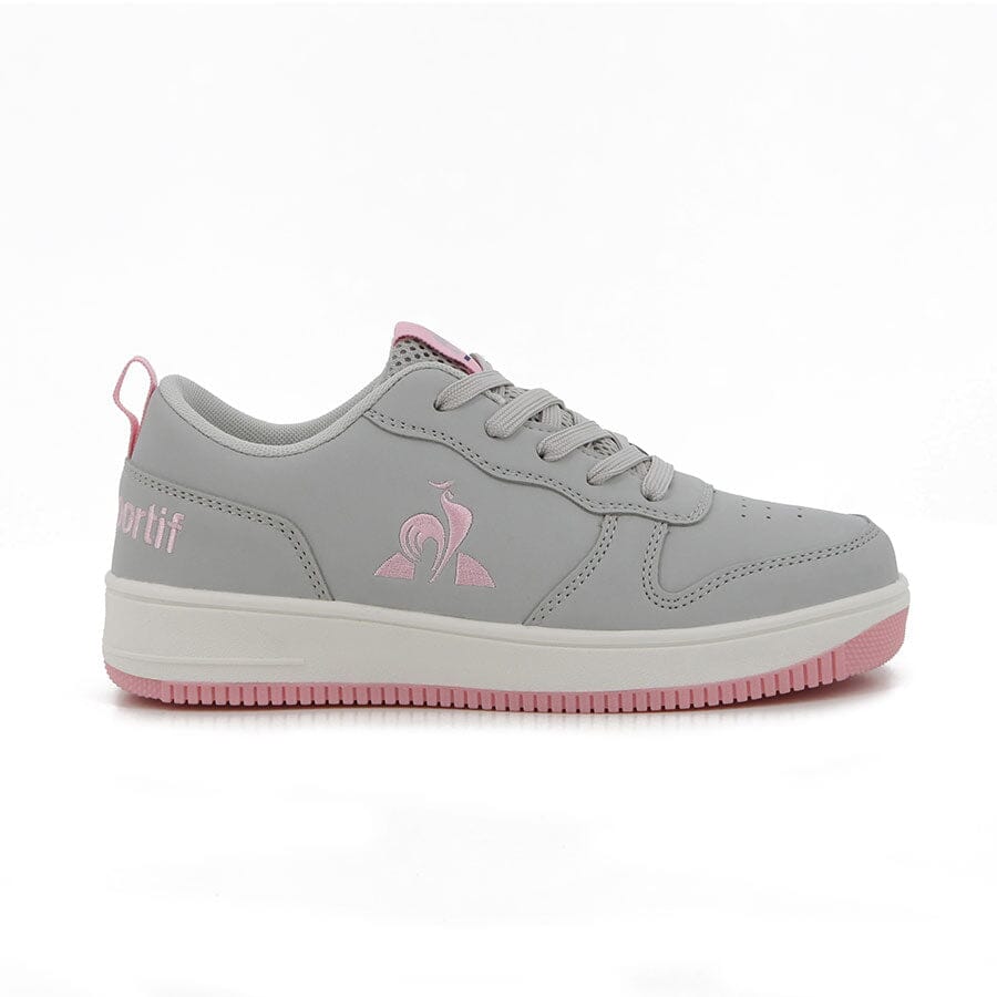Courtstar Grade School Sneakers Grey Pink - Le Coq Sportif