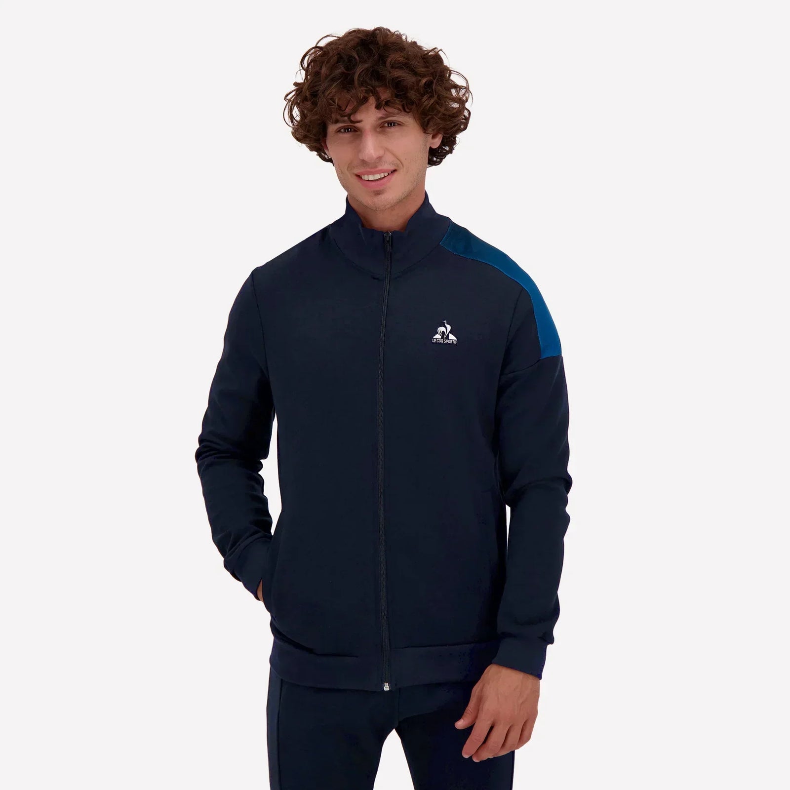Men's Full Zip Jacket - Le Coq Sportif