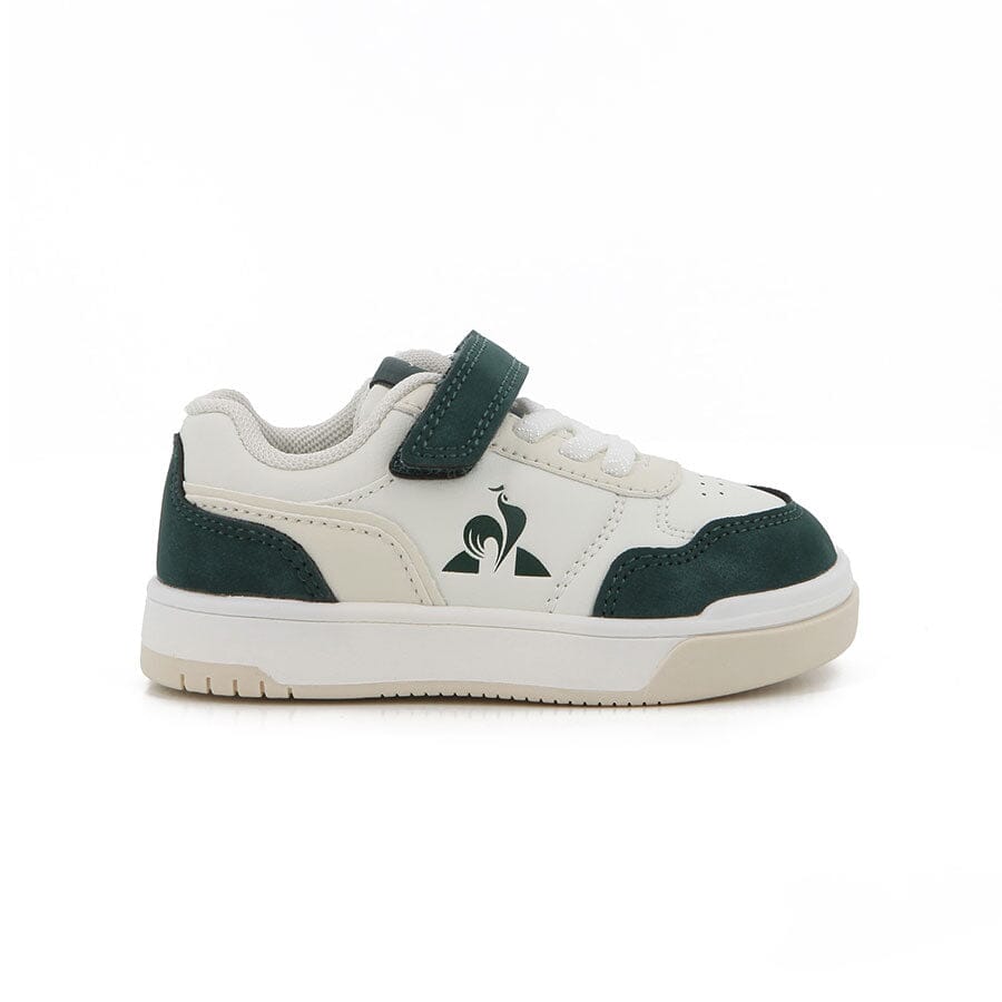 Court Breaker Infant Sneakers Optical White Green - Le Coq Sportif