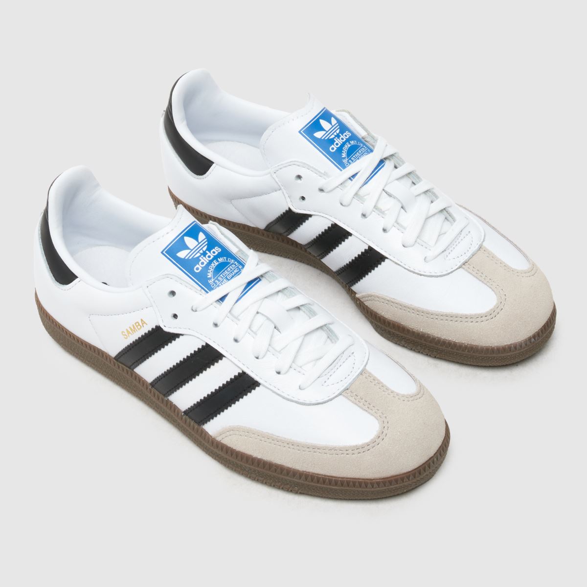 ADIDAS SAMBA OG YOUTH WHITE/BLACK