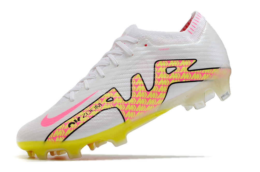 Air Zoom Mercurial Vapor 15 Elite FG White/Pink/Yellow