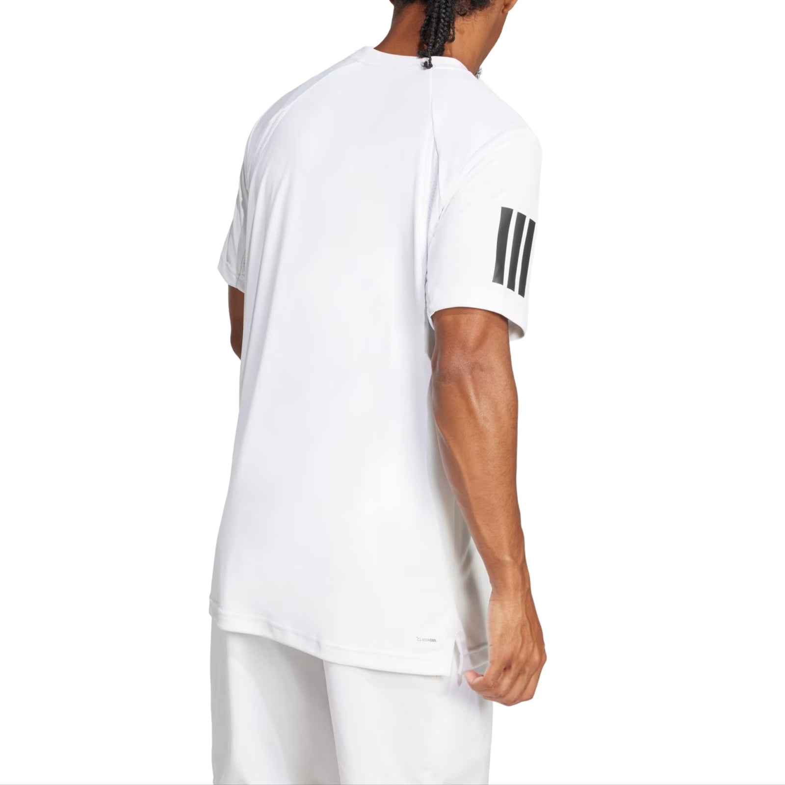 Adidas Club 3-Stripes Climacool Tee - White - Cover