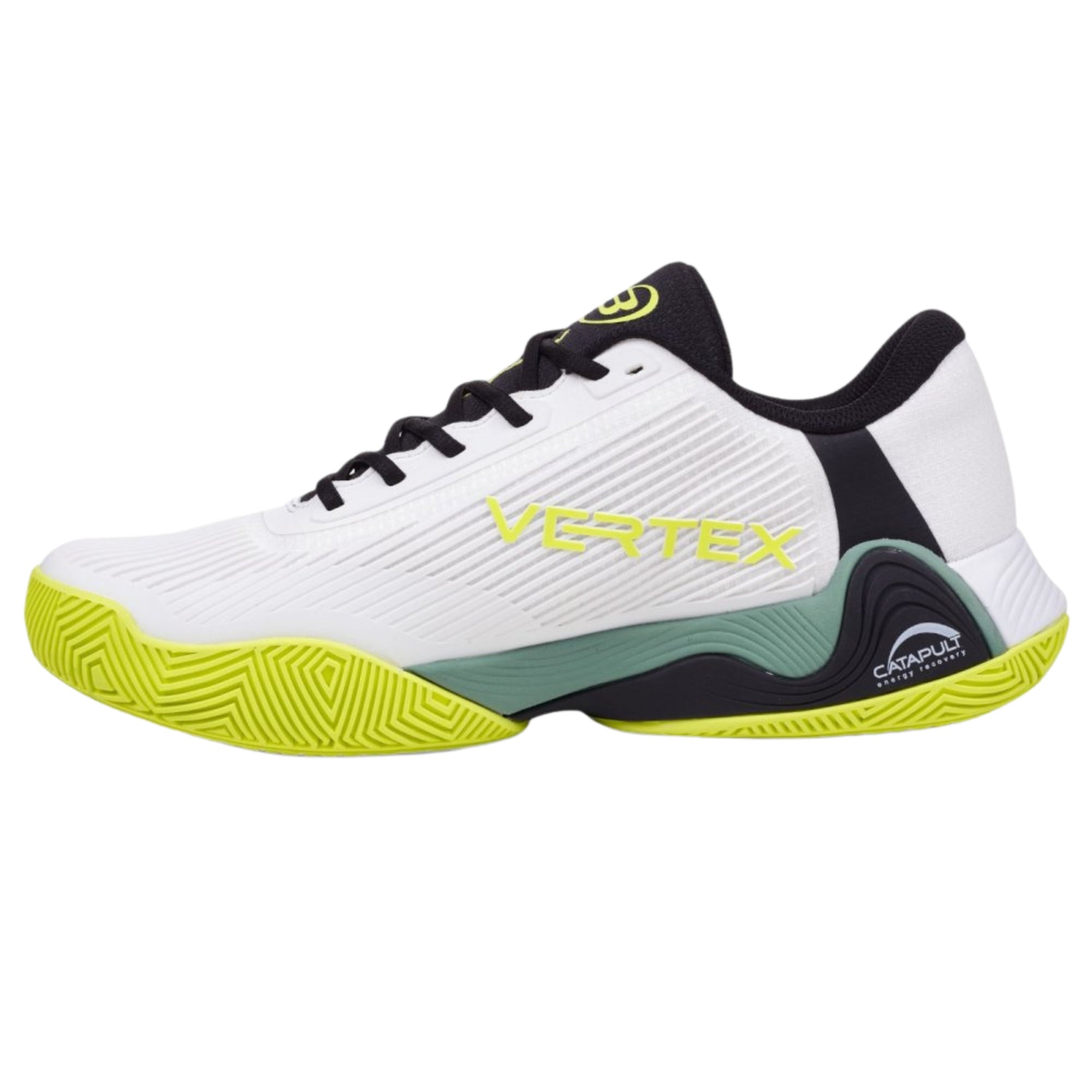 Bullpadel Vertex Vibram 25V Padel Shoes - White - Inside