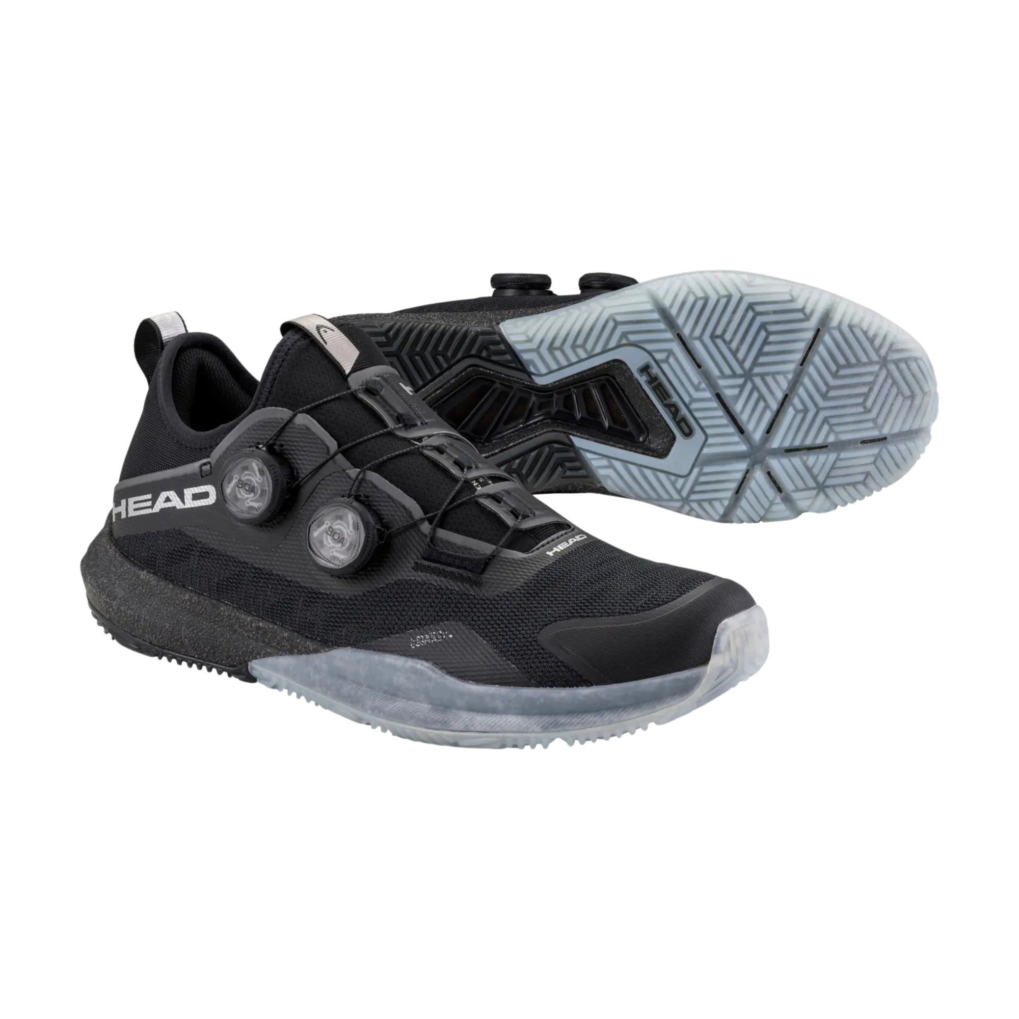 Head Motion Pro BOA Padel Shoes - Black - Dual