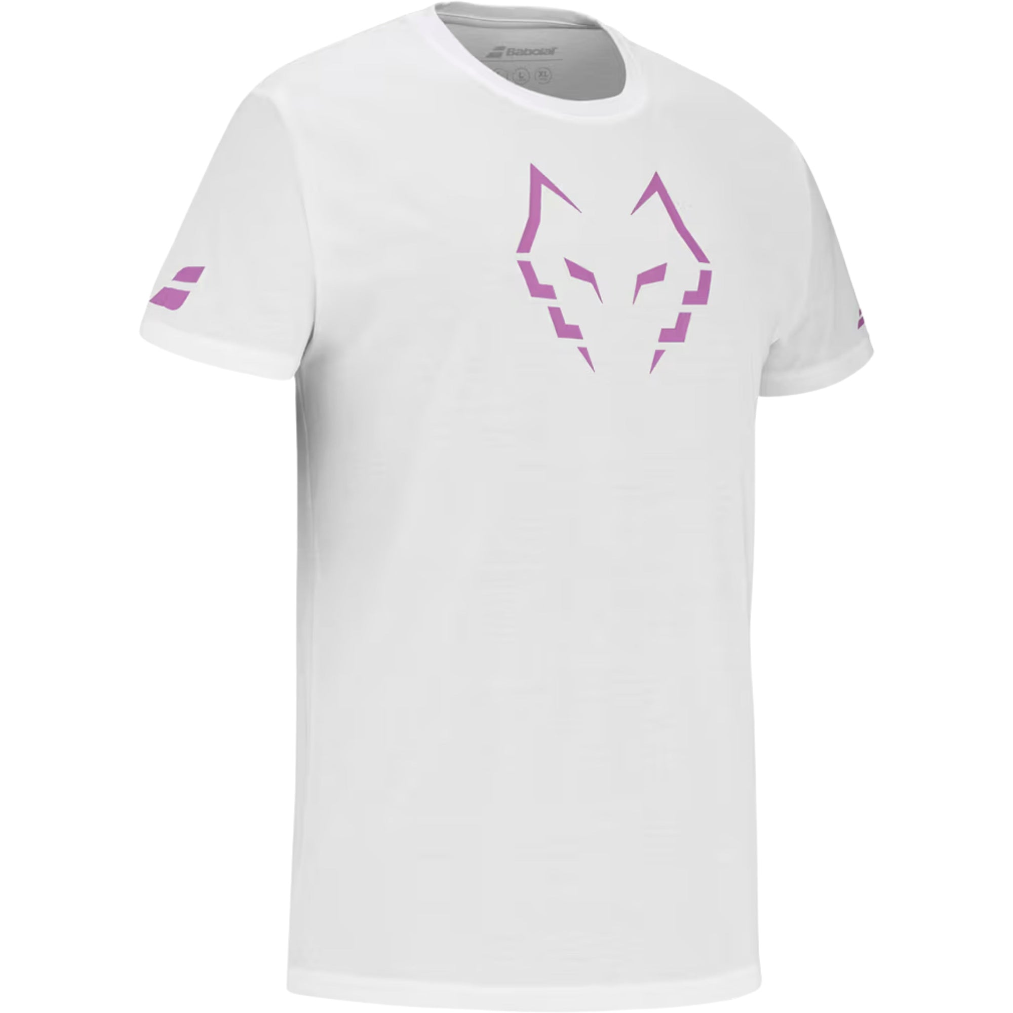 Babolat Lebron Cotton T-Shirt - White - Right