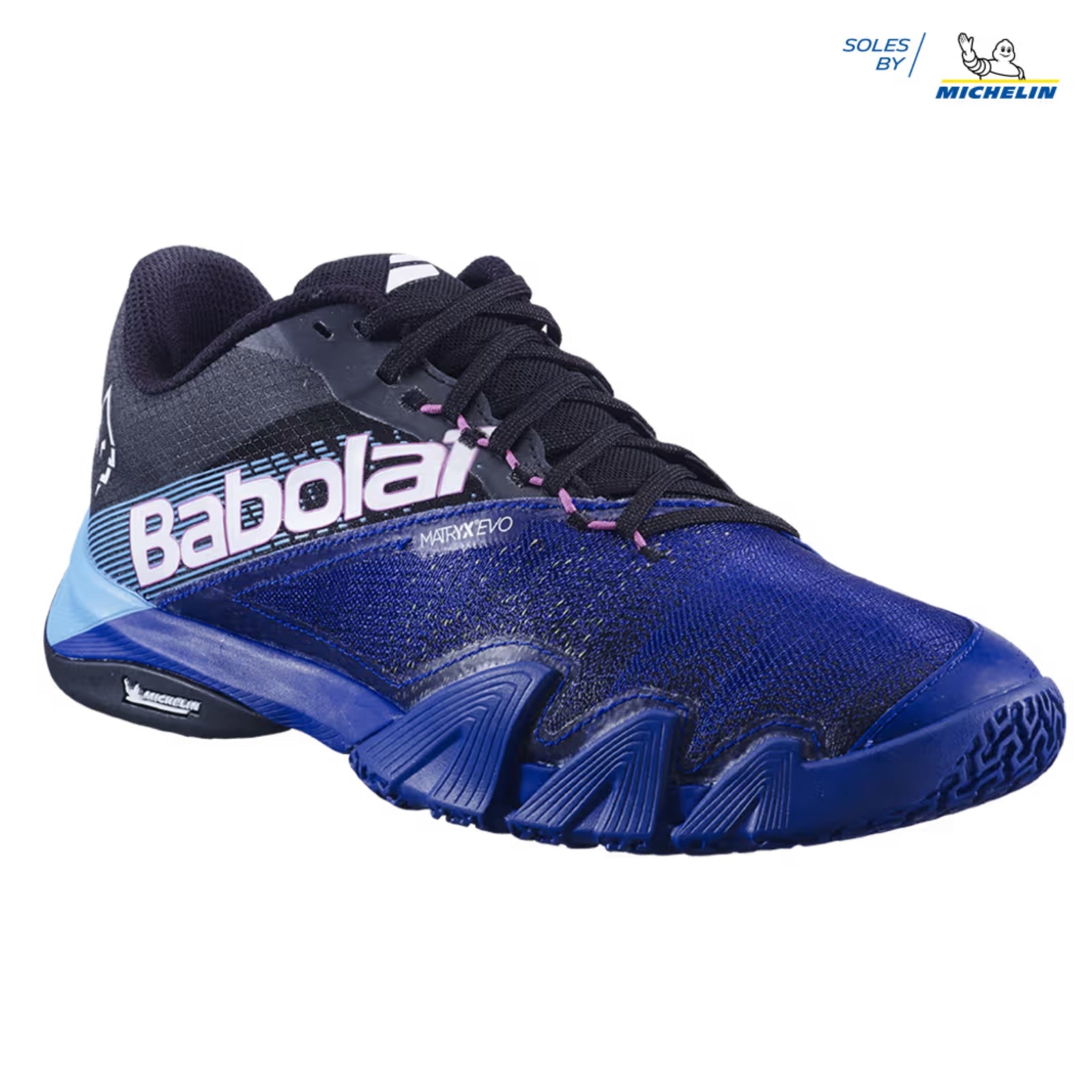 Babolat Jet Premura 2 Lebron Padel Shoes - Blue/Black - Cover