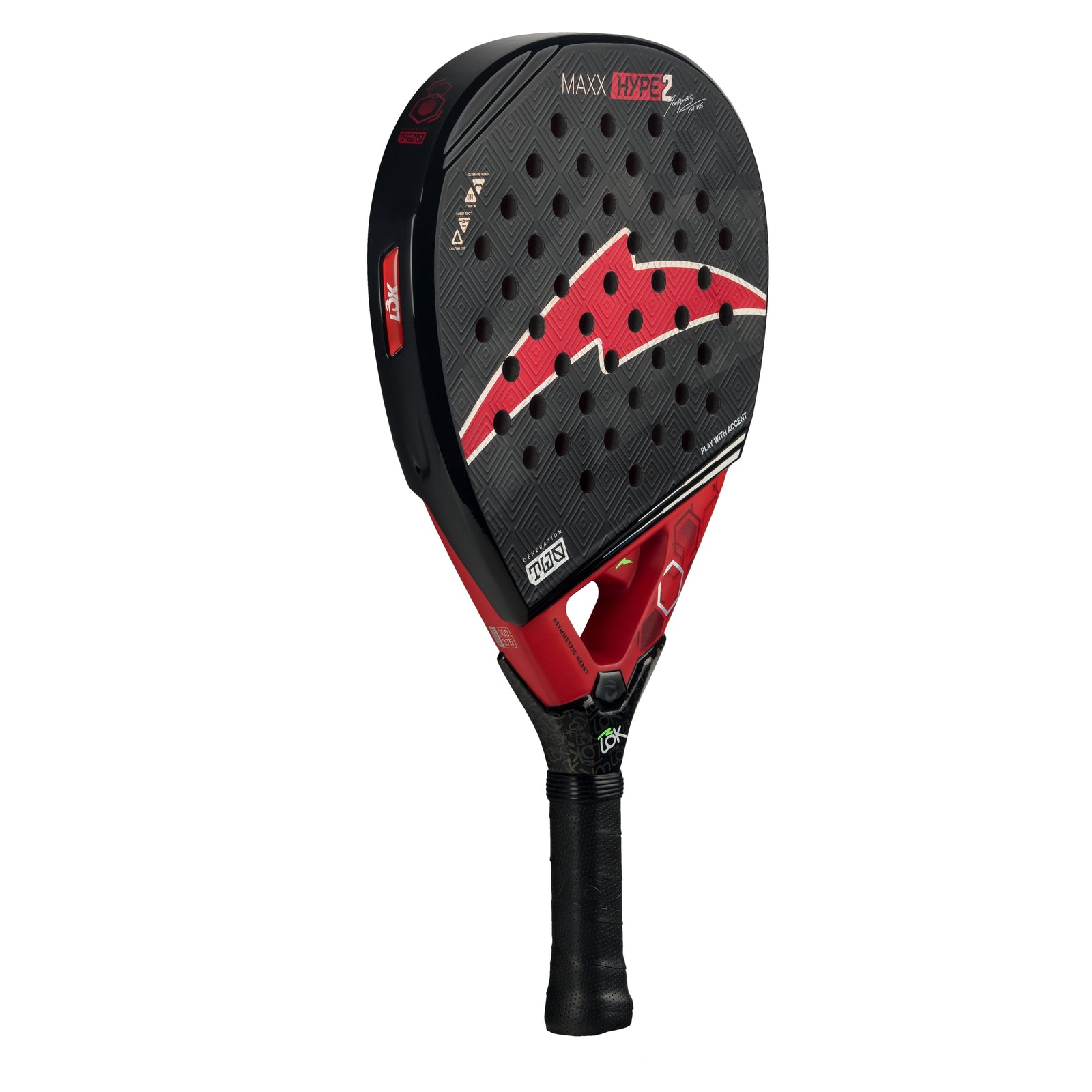 LOK Maxx Hype Gen 2 Padel Racket - Face