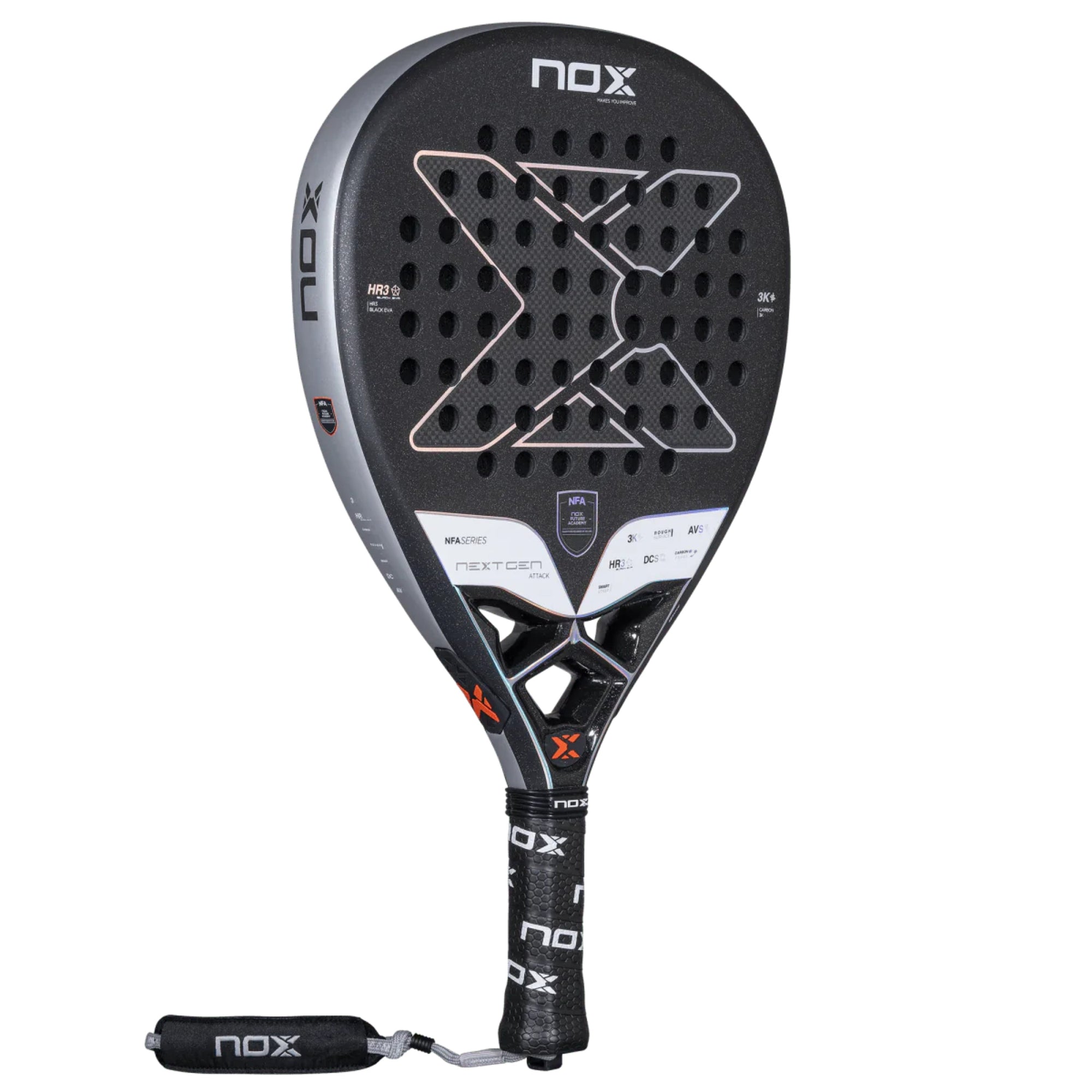 NOX Nextgen Pro Attack 3K Padel Racket - Right
