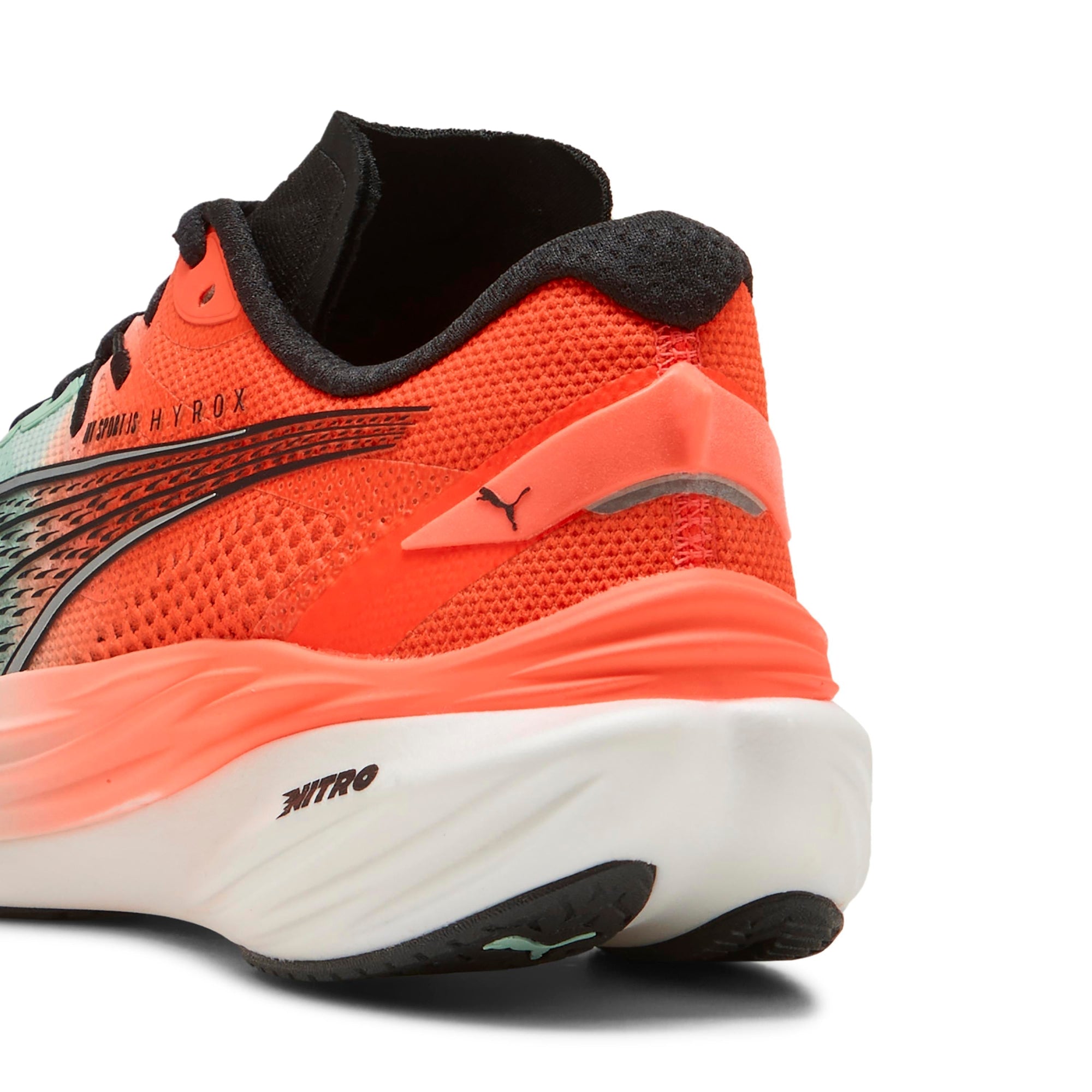 Puma Deviate NITRO 3 HYROX AH25 Mint Melt-Glowing Red Women