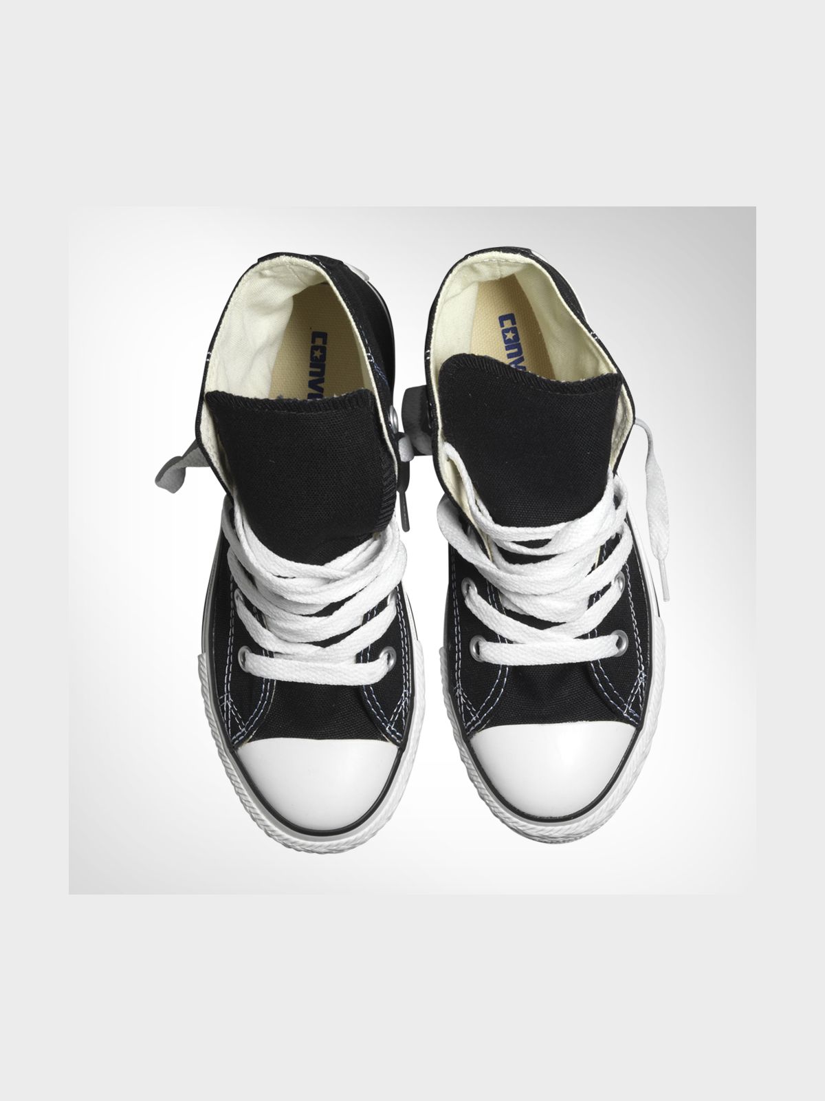 Converse Junior Grade-School All Star Red/White Canvas High-Top Sneakers
