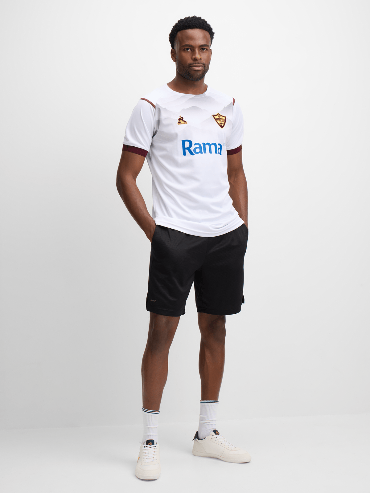 Le Coq Sportif Stellenbosch FC Away 25/26 White Men's Performance Football Jersey