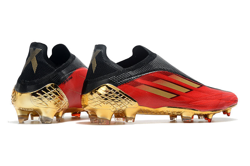 X SPEEDFLOW+ FG - VIVID RED/GOLD METALLIC
